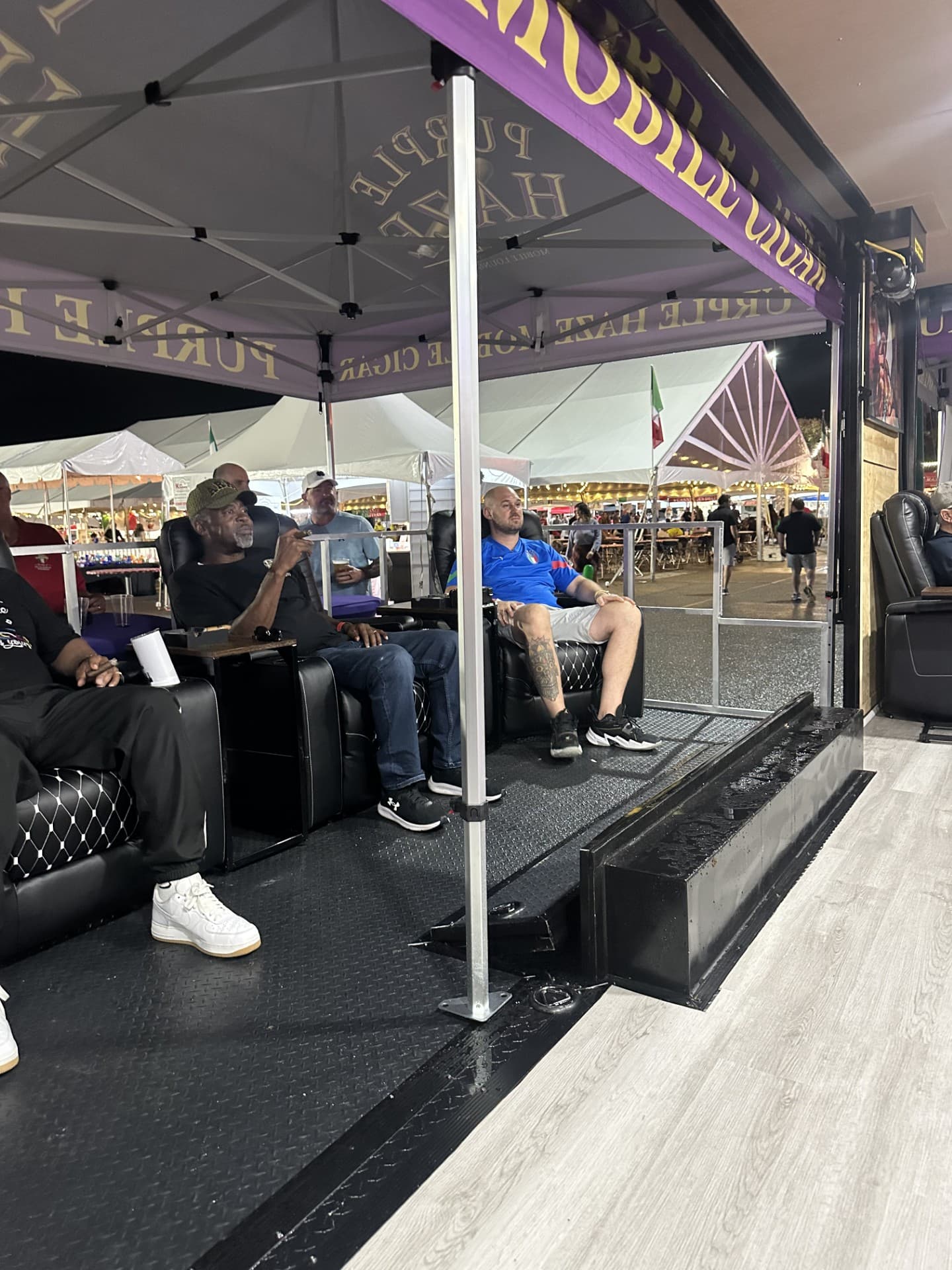 Private party cigar service with hand-selected premium cigars